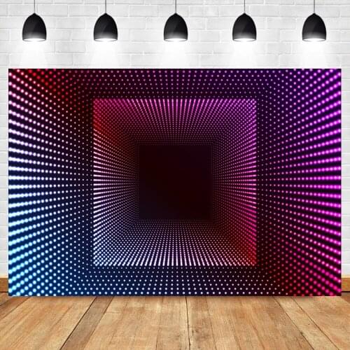 Laeacco Fluorescent Photography Background Laser Light Line Stage Aperture Stage Scene Backdrop Video Birthday Photophone Props