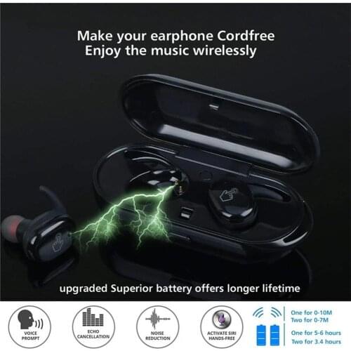 Lightweight Y30 Wireless Bluetooth5.0 Headset Bt5.0 Comfortable Long Battery Life Earphones Noise reduction design