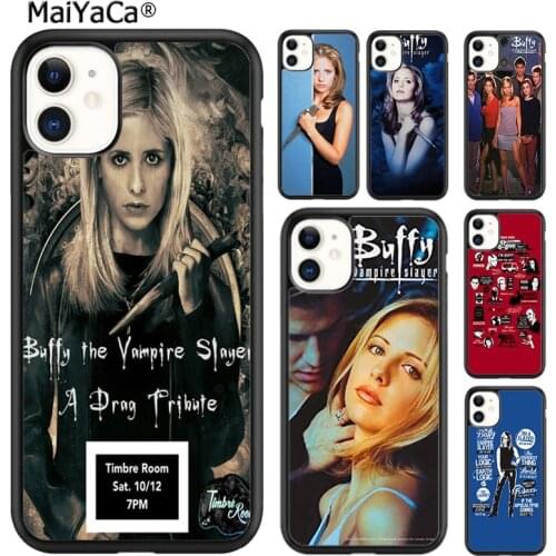 MaiYaCa Buffy the Vampire Slayer Phone Case Cover For iPhone SE 6s 7 8 plus X XR XS 11 12 pro max Samsung Galaxy S8 S9 S10 shell