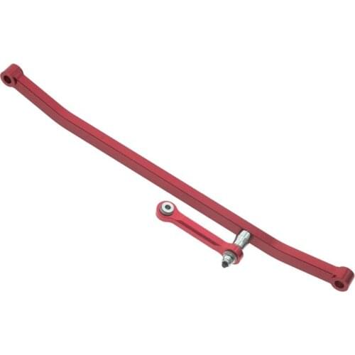 Metal Steering Link Rod Servo Pull Rod Set for LOSI LMT 4WD Solid Axle Monster Truck RC Car Upgrade Parts