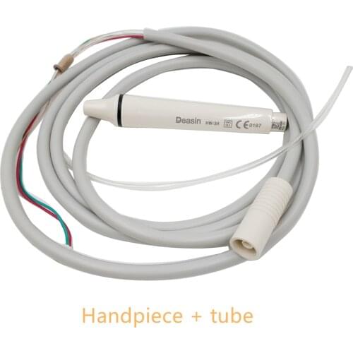 1set Dental Ultrasonic Piezo Scaler Handpiece+Cable Tube/Tubing/Hose for EMS Woodpecker Deasin