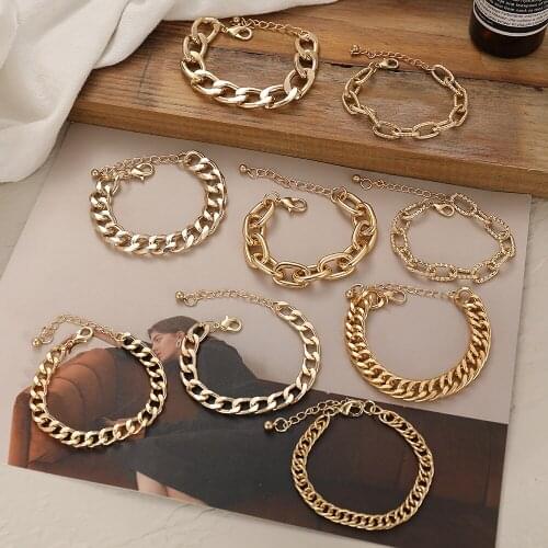 Qilmily Golden Bracelets