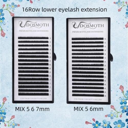 Lower lashes mix 5 6 7 Length eyelash extension Beauty eyelash soft Mink eyelash