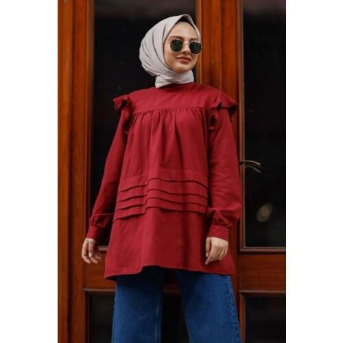 Tunics For Women 2021 Muslim Fashion Women Blouse Muslim Long Shirt Hijab dress İslamic fashion Muslim Women Clothing