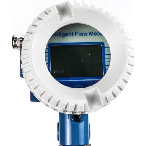 Dn50 steam vortex flow meter precession 4-20ma 2 wires current output vortex gas vortex ch4 flow meter factory price