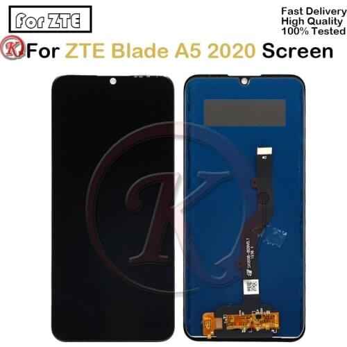 Original For ZTE Blade A5 2020 LCD Display No Frame Screen Glass Sensor Digitizer With tools