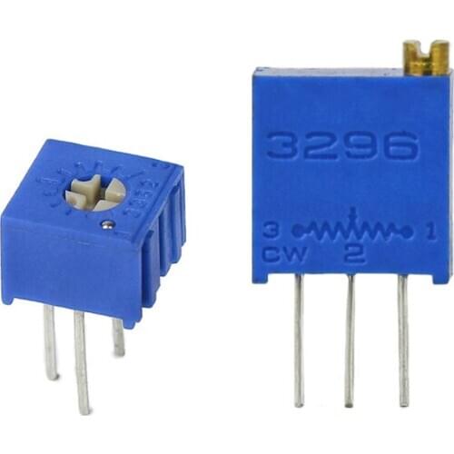 10pcs 3362P-1-102LF 3362P 1K ohm 3362P-1-102 3362P-102 3362P 102 3362 Trimpot Trimmer Potentiometer Variable resistor