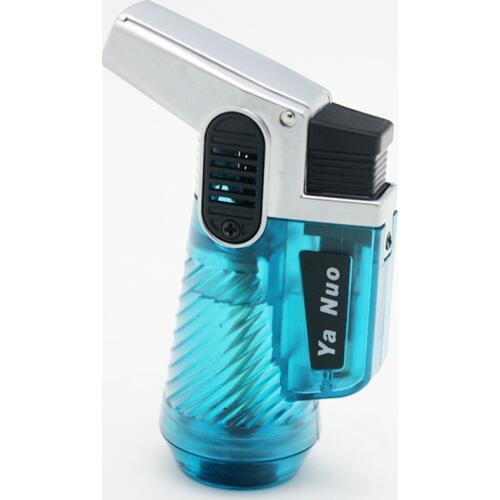 1300 C Butane Portable Free Fire Two Nozzles Torch Turbo Lighter Spray Gun Jet Lighter Gas Cigarette Windproof Cigar Lighter