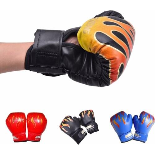 2021 3-12 Age Children Boxing Gloves Sparring Punching Fight Training Glove Sanda Karate Sandbag Taekwondo Protector