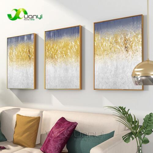 3Pcs Abstract Seascape Canvas Painting Print On Canvas Poster Nordic Landscape Home Decor Wall Pictures For Living Room Unframed