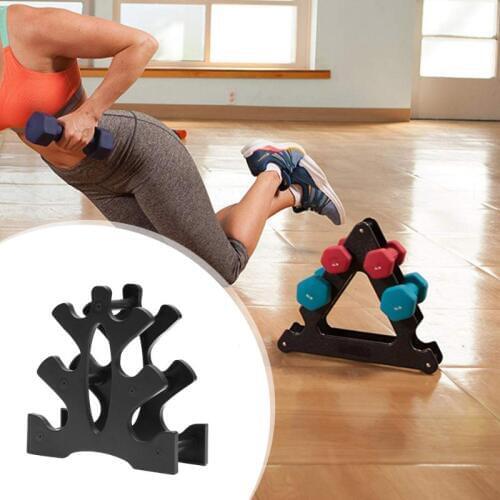 3-Tier Dumbbell Storage Rack Weight Lifting Rack Stand Multi-layer Weightlifting Holder Dumbbell Storage Rack for Home Gym