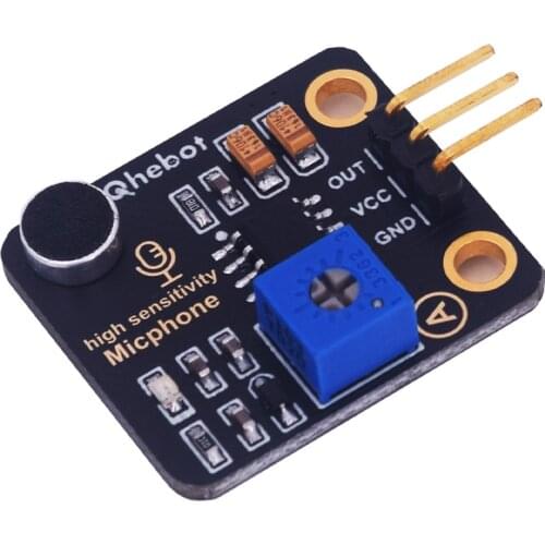Analog Sound Sensor Module Microphone Volume Is Suitable for Arduino Electronic Building Blocks