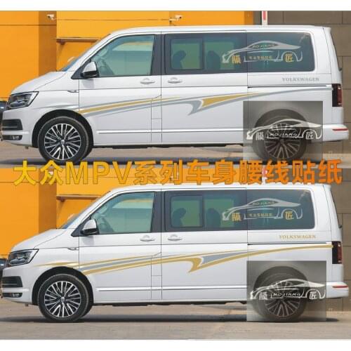 Car stickers FOR Volkswagen CARAVELLE T5 T6 MVP body exterior decoration custom fashion decals