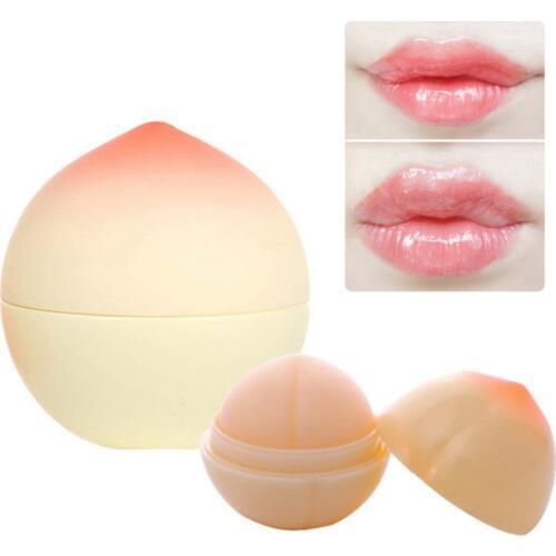 Cute Makeup Peach Lemon Strawberry Shape Moisturizer Nutritious Lip Balm Lasting Lips Care Lipstick Balm Cute d1