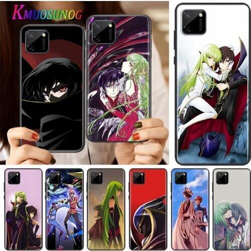 Code Geass Anime Silicone Cover For Realme V15 X50 X7 X3 Superzoom Q2 C11 C3 7i 6i 6s 6 Global Pro 5G Phone Case