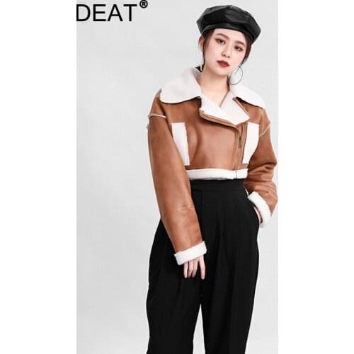 Женские короткие куртки DEAT China At AliExpress