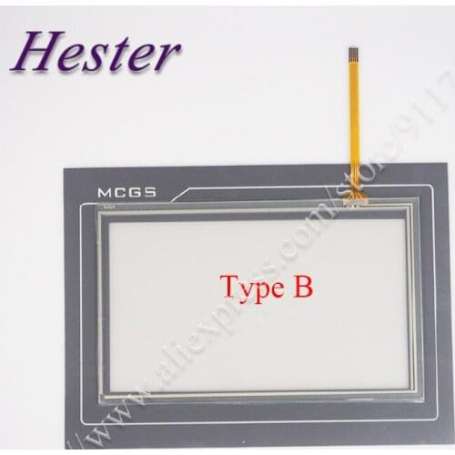 Touch Screen Digitizer for MCGS TPC7062K TPC7062KS Touch Glass Panel for MCGS TPC7062KD TPC7062KX Touchpad and Protective Film