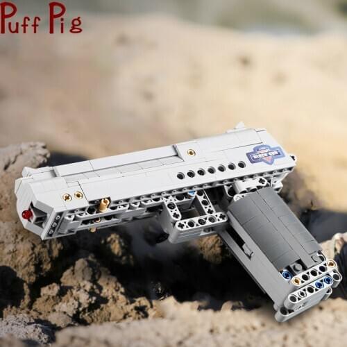 307pcs The Click Gun Model Building Blocks Assembled Toys Simulation CS Adventure Game Gifts for Boys Wholesale