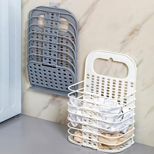 Dirty clothes basket Foldable clothes basket Hanging storage rack Storage basket Storage basket