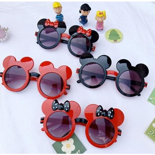 Cartoons Mickey Sunglasses Flip-shaped sunglasses Childrens sunglasses Childrens birthday gifts Party decoration glasses