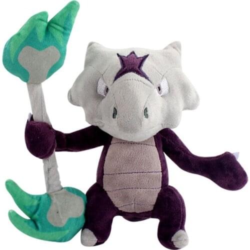 Pokemon Stuffed Plush Toys Marowak Alola Form Cubone Evolution Edition Cartoon Anime Lovely Plushie Doll Children Toy Gifts 28cm