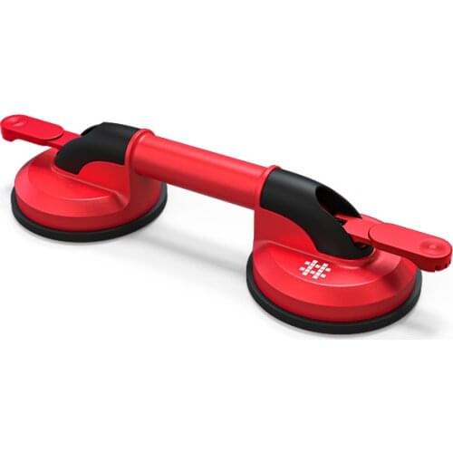 Shijing Ceramic Tile Suction Cup Device Floor Tile Holder Aluminum Alloy Glass Strength Tool Vacuum Double Cl