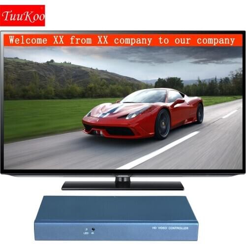 TK-WPS41 HDMI Caption Adder with 1 CVBS,1 VGA,1HDMI,1USB input and 1HDMI,1 audio output;can fully support 1920*1080/60HZ