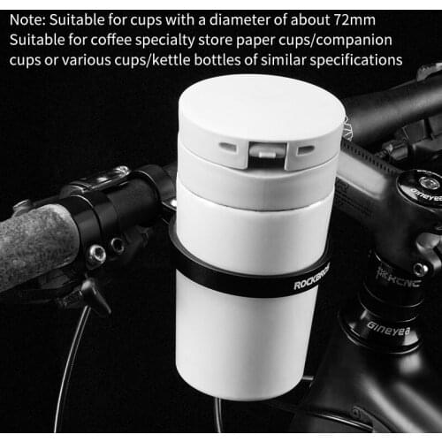 ROCKBROS Cycling Bike Bottle Holder Aluminum Alloy Ultralight MTB Bike Water Bottle Cup Cage Handlebar Mount Bike Accessories