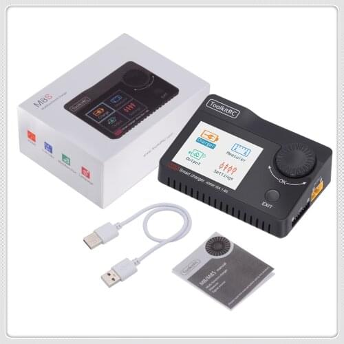 Toolkitrc M8S M8 Battery Multifunction Charger Discharger Color Screen 300w 15A 400W 18A for 1-8S Lipo LiHV Life Lion NiMh Pb