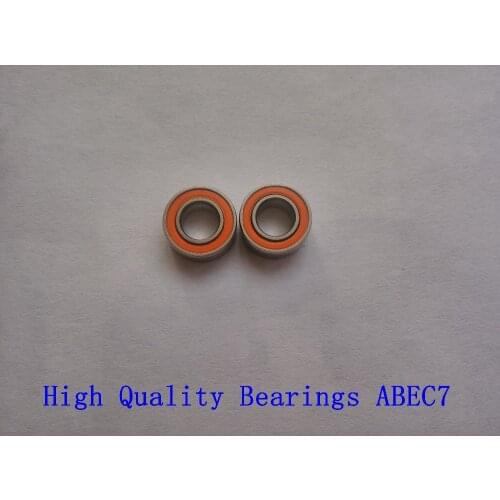 2PCS 8x12x3.5mm SMR128 2OS CB ABEC7 LD Stainless steel hybrid ceramic ball bearing Fishing vessel bearing