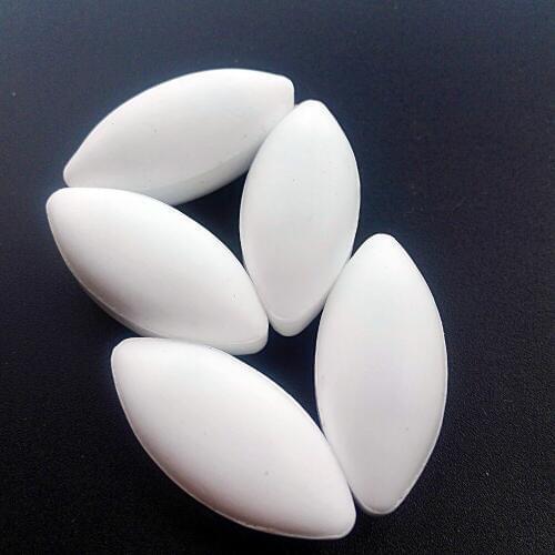 5pcs Diameter 15mm x Length 35mm Magnetic Stirrer Mixer Stir Bars Stirring Bars PTFE Stir Rod