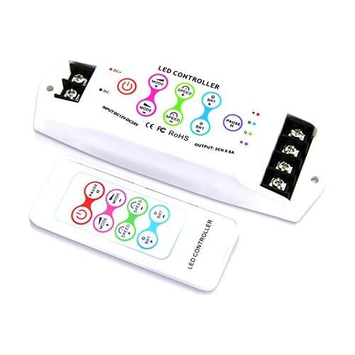 BC - 390RF Zhuhai touch control panel 3 channel wireless remote led rgb controller