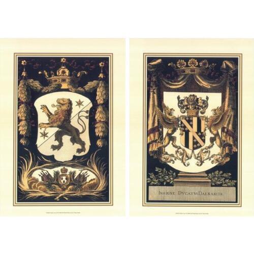 Free shipping home wall art decoration picture lion powerful symbol of European canvas prints oil painting printed on canvas