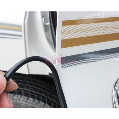 For Audi Q5 Q3 Q7 A4 Crash Barriers Rear Trunk and Door Moulding Trims Protector Strips Auto Accessories