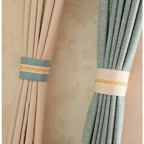Lace Velvet Curtain Straps Curtain Tiebacks Tie Backs Holdbacks Buckle Clips Accessory Curtain Rods Accessoires