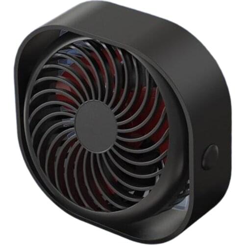 Small Personal USB Desk Fan 3-Speeds Portable Desktop Table Cooling Fan Powered by USB Strong Wind Quiet Operation