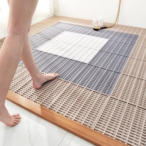 Non-slip Bath Mat Multi-function Portable Massage Shower Floor Pad Mildew Proof Durable Carpet for Bathtub Bathroom Accessories