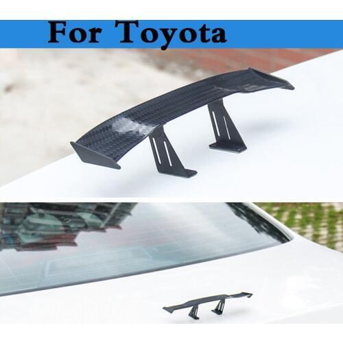 New Car Hatchback Trunk Rear Auto Gt Wing Racing Styling For Toyota Corolla Rumion Corolla Runx Fj Cruiser Fortuner Gt86 Harrier