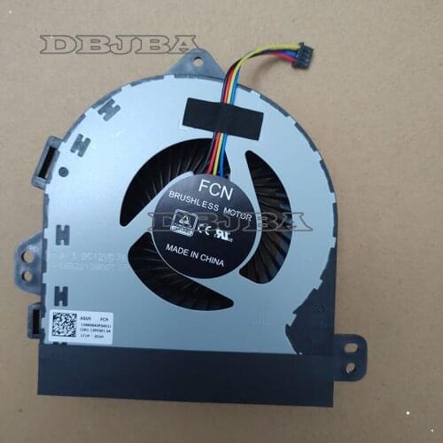 New Laptop CPU Cooling Fan For ASUS ROG G701 G701VIK GX701VI DFS682212M00T FJJ3 12V 0.7A 13NB0E60P04011 13N1-15P0301 4PIN