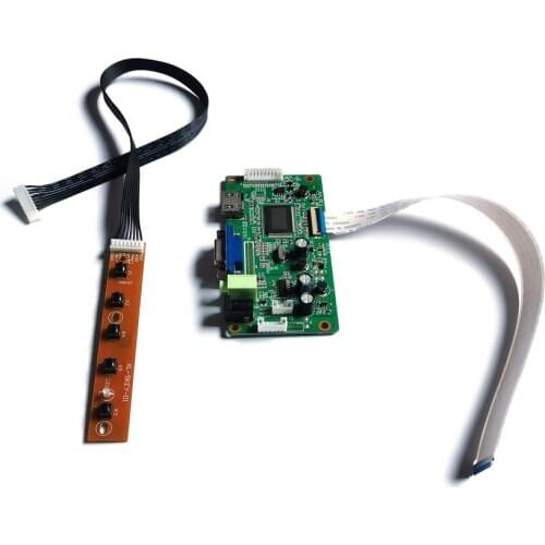 Fit B156HAN01/B156HAN02/B156HAN04/B156HAN06 VGA LED/LCD 30 Pin matrix 1920*1080 eDP monitor controller board DIY kit