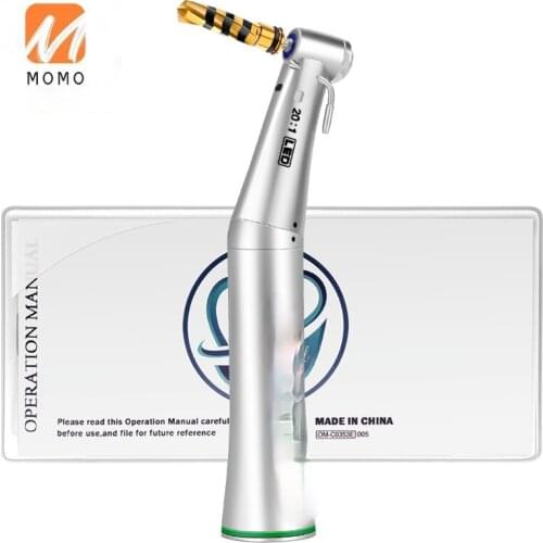 Advanced dental implant surgery handpiece low speed 20:1 reduction X-DSG20LED detachable with Self-generator LED