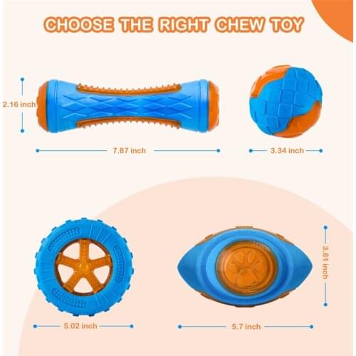 TPR Rubber Interactive Educational Toys Pet Bite Resistant Companion Throwing Toy Glowing Ball Dog Toy Accessories