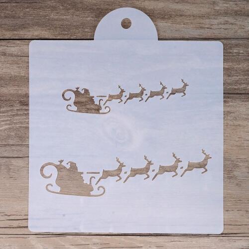 15 cm DIY Craft Layering Christmas Stencil For Wall Painting Scrapbooking Stamping Album Decorative Embossing Paper Cards