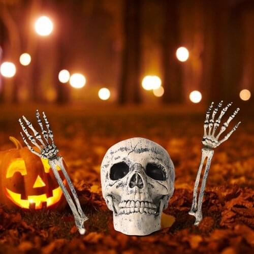 Halloween Decoration Skull Skeleton Horror Haunted House Decor Halloween Decoration For Home Garden Decoration Haloween Props