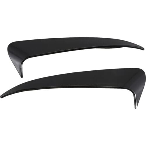 Rear Bumper Spoiler Air Vent Trim Cover Car Body Stickers Covers For 2015-2019 For Benz C Class W205 C43 C63 Amg Black Car Acces