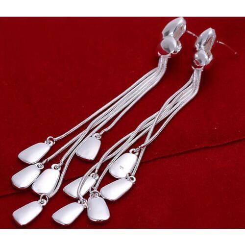 Fashion jewelry Earring For Women, Plated Earrings Five Piece Earrings E091 /QNEAFSIW BGHVHQNN silver color