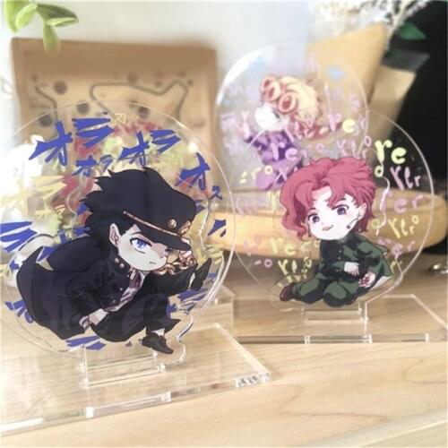 1pcs Anime JOJOs Bizarre Adventure Cartoon Acrylic Stand Figure Cosplay Prop Desk Decor for Women Men Toy Gift