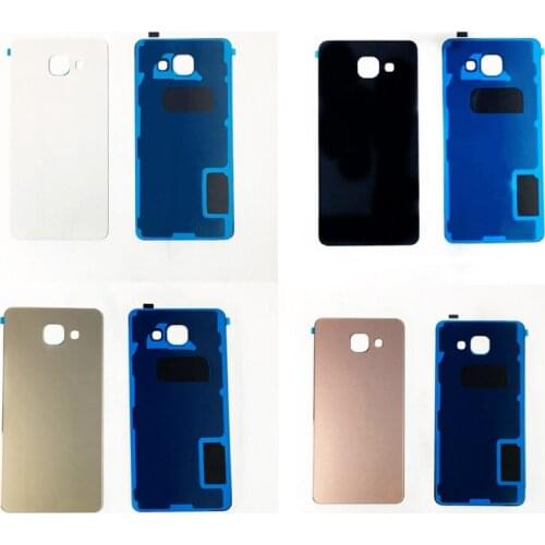 10 PCS New Battery Cover Glass Rear Housing Case For Samsung A3 A310 A5 A510 A7 A710 2016 Battery Cover Replacement