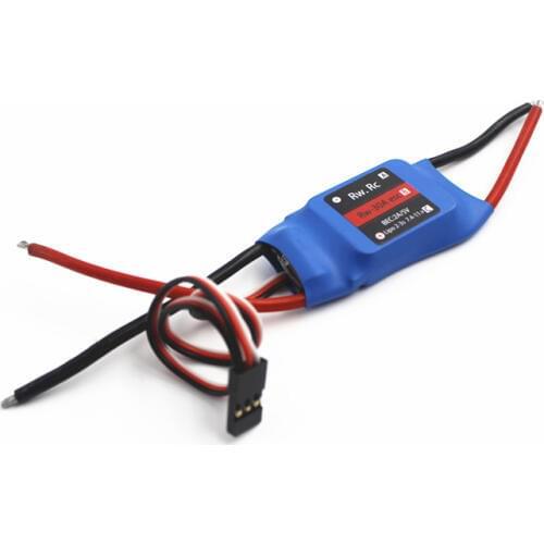 12V 30A Brushed ESC Electronic Speed Controller Single-Way for FPV Multicopter