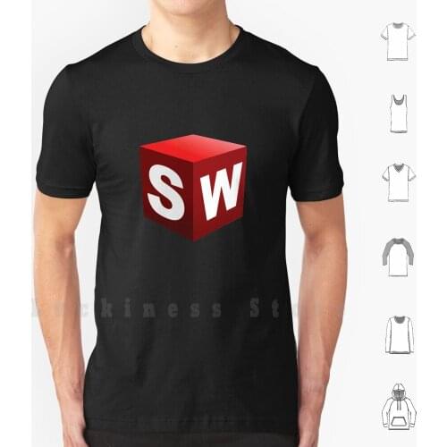 3d Cad / Cam / Cae Solid Works Designer T Shirt DIY Cotton Big Size S-6xl Solid Works Solidworks Cad Cam Cadcam Cae